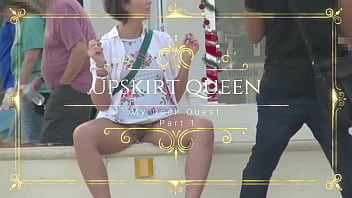 Helena Price,  My Schlong Quest #1 (Part 1 and 2) - UPSKIRT Displaying IN PUBLIC!